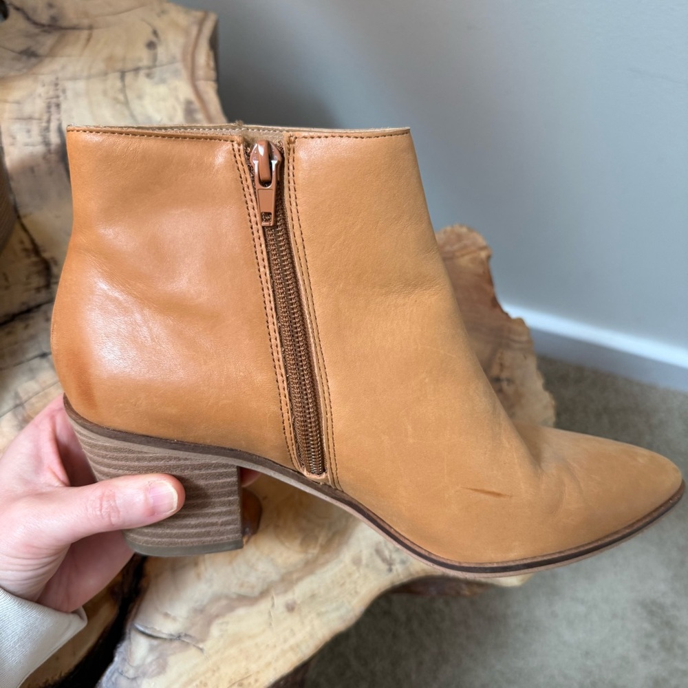 Lucky Brand Tan Booties - Picture 5 of 8
